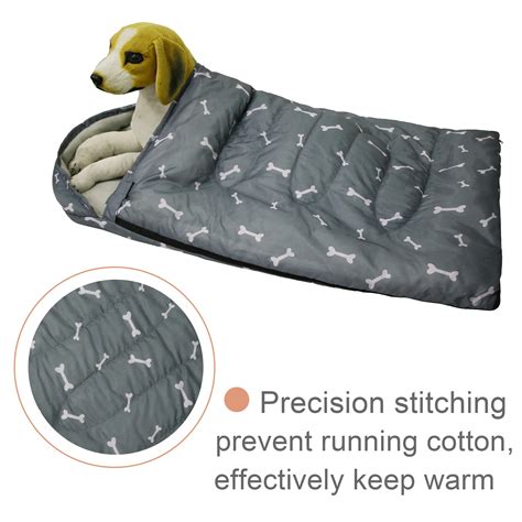 dog sleeping bag attachment